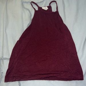 Maroon Tank Top